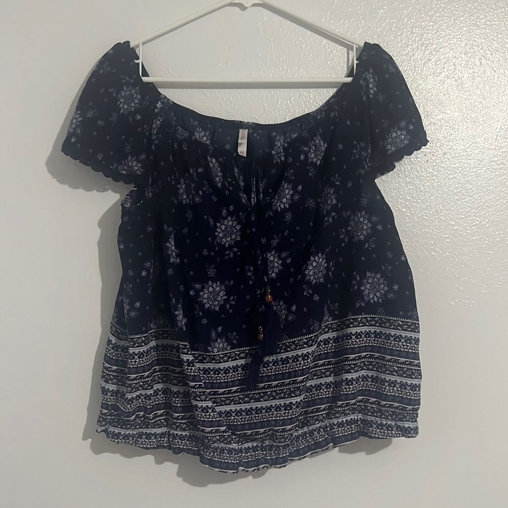 Off the shoulder top